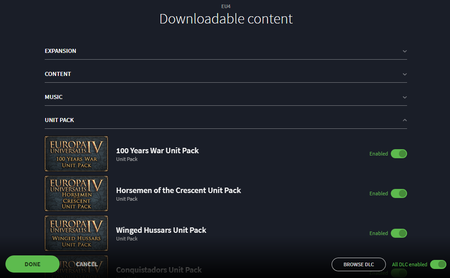 Europa Universalis IV: Buying all the DLC is just Common Sense